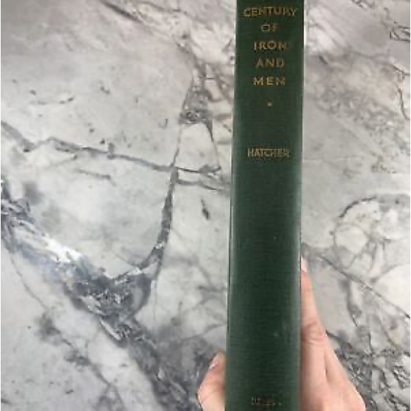 1950 Antique Industry History Book “A Century of Iron & Men” Business - Picture 2 of 4